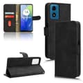 Pikkukuva 6 / 6: SKALO Motorola Moto G04 Matt PU Nahka lompakkokotelo - Musta