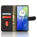 Pikkukuva 2 / 6: SKALO Motorola Moto G04 Matt PU Nahka lompakkokotelo - Musta