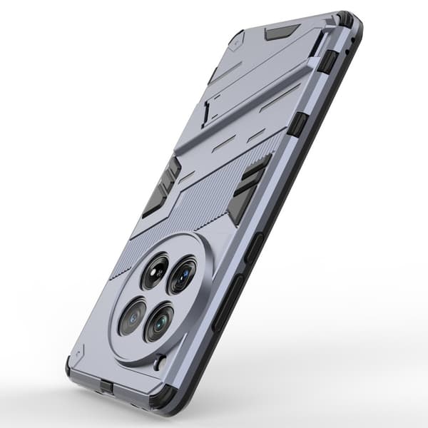 SKALO OnePlus 12 5G Hybrid BIBERCAS Cover - Mørkeblå