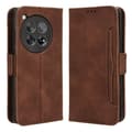 Pikkukuva 1 / 7: SKALO OnePlus 12 5G 6-lokeroa Lompakkokotelo - Ruskea