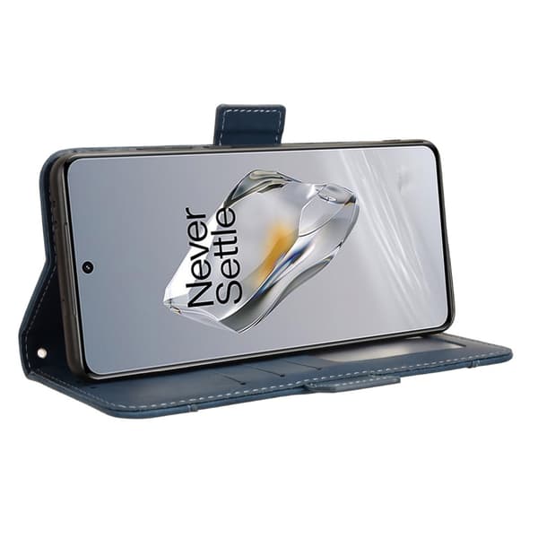 SKALO OnePlus 12 5G 6-lokeroa Lompakkokotelo - Sininen