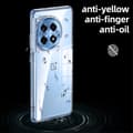 Miniatyrbillede 4 af 9: SKALO OnePlus 12R 5G TPU Clear Hybrid Cover - Gennemsigtig