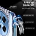 Miniatyrbillede 5 af 9: SKALO OnePlus 12R 5G TPU Clear Hybrid Cover - Gennemsigtig