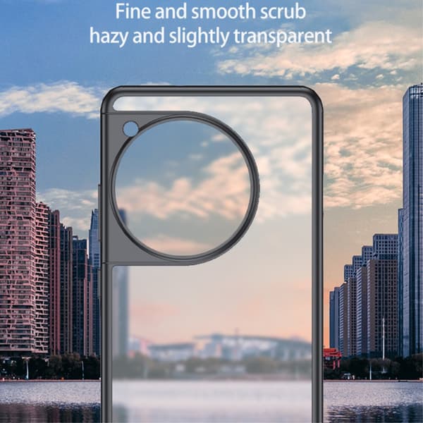SKALO OnePlus 12R 5G TPU Clear Hybrid Cover - Gennemsigtig