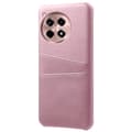 Pikkukuva 2 / 4: SKALO OnePlus 12R 5G PU-nahkainen Suojakuori Lompakolla - Ruusukulta