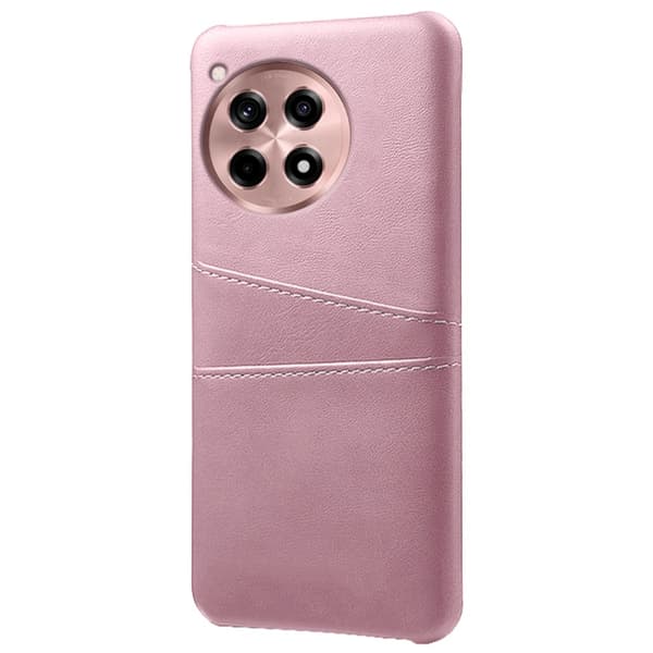 SKALO OnePlus 12R 5G PU-nahkainen Suojakuori Lompakolla - Ruusukulta