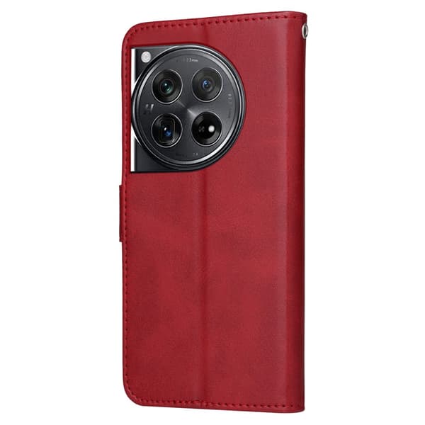 SKALO OnePlus 12 5G PU-læder Pungetui