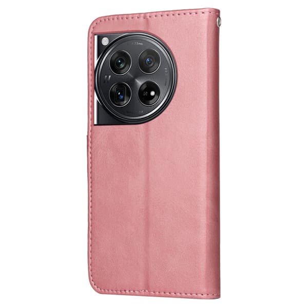 SKALO OnePlus 12 5G PU-læder Pungetui
