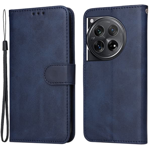SKALO OnePlus 12 5G PU-læder Pungetui