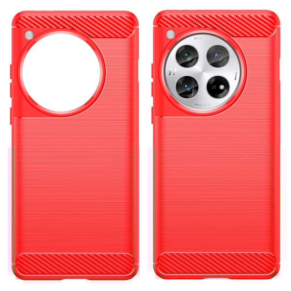 SKALO OnePlus 12 5G Armor Carbon Stødsikker TPU-cover