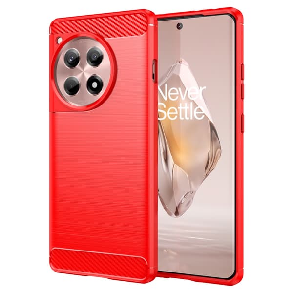 SKALO OnePlus 12R 5G Armor Carbon Stöttåligt TPU-skal