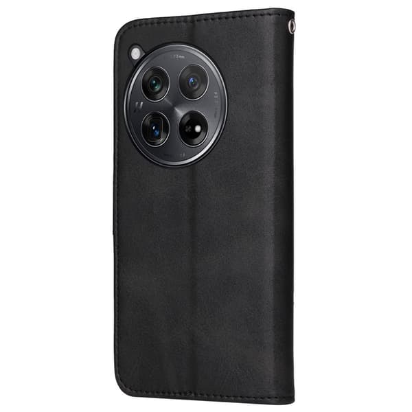SKALO OnePlus 12R 5G PU-læder Pungetui