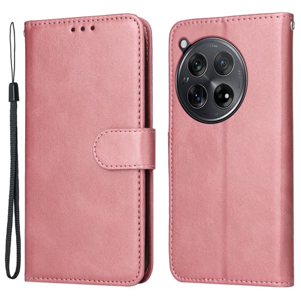 SKALO OnePlus 12R 5G PU-læder Pungetui