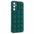 Pikkukuva 3 / 6: SKALO Samsung A15 4G Puffer Bumper TPU-suojakuori - Vihreä