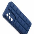 Pikkukuva 6 / 6: SKALO Samsung A15 4G Puffer Bumper TPU-suojakuori - Tummansininen