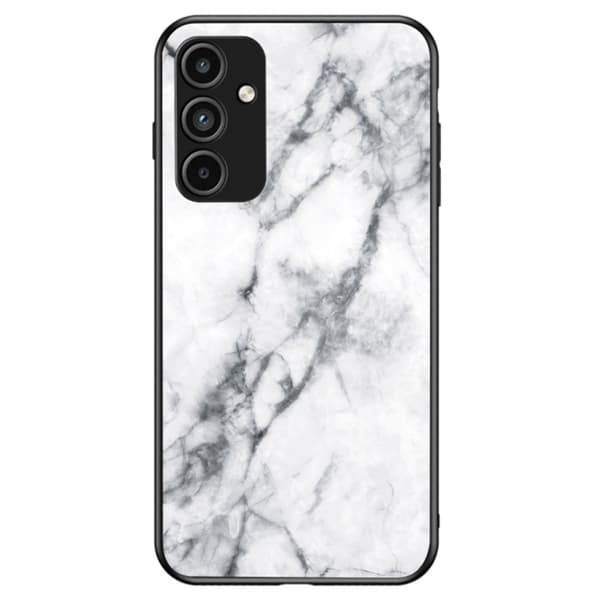 SKALO Samsung A15 4G Marmori karkaistu lasi TPU-suojakuori - #2