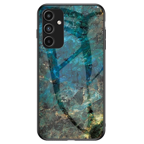 SKALO Samsung A15 4G Marmori karkaistu lasi TPU-suojakuori - #4