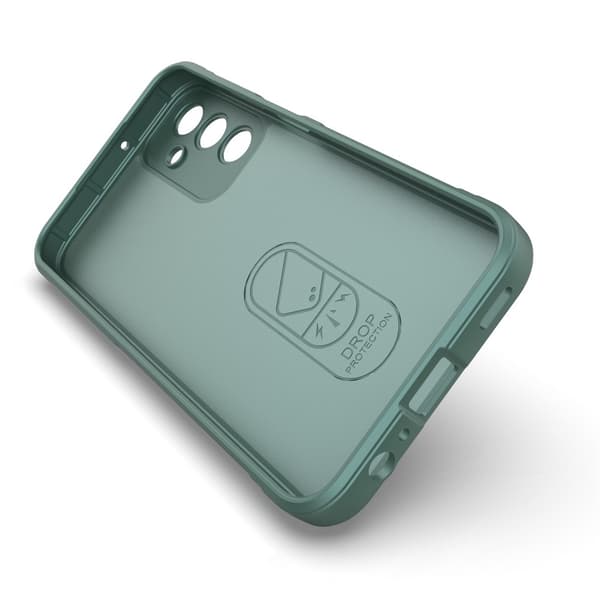 SKALO Samsung A15 4G Rugged Bumpers TPU-Cover - Grøn
