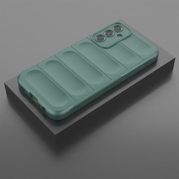 SKALO Samsung A15 4G Rugged Bumpers TPU-Cover - Grøn
