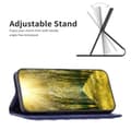 Pikkukuva 2 / 8: SKALO Samsung A15 4G BINFEN COLOR Iso Tikattu Lompakkokotelo - Sininen