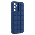 Pikkukuva 3 / 6: SKALO Samsung A15 5G Puffer Bumper TPU-suojakuori - Tummansininen