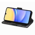 Miniatyrbild 3 av 8: SKALO Samsung A15 5G CASENEO 002 Series Premium PU-Läder Plånbok - Svart