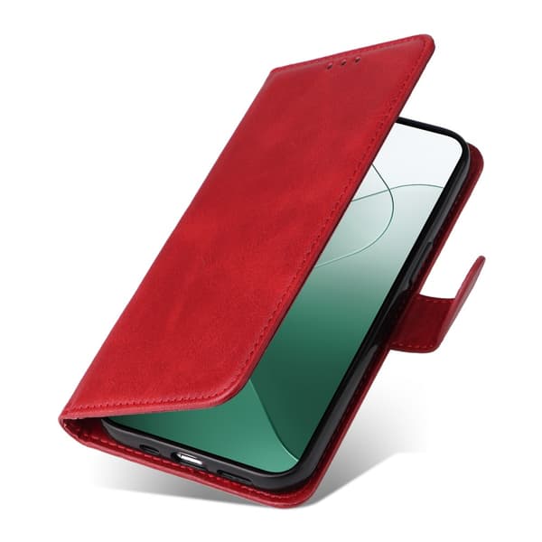 SKALO Xiaomi 14 5G PU-Läder Plånboksfodral