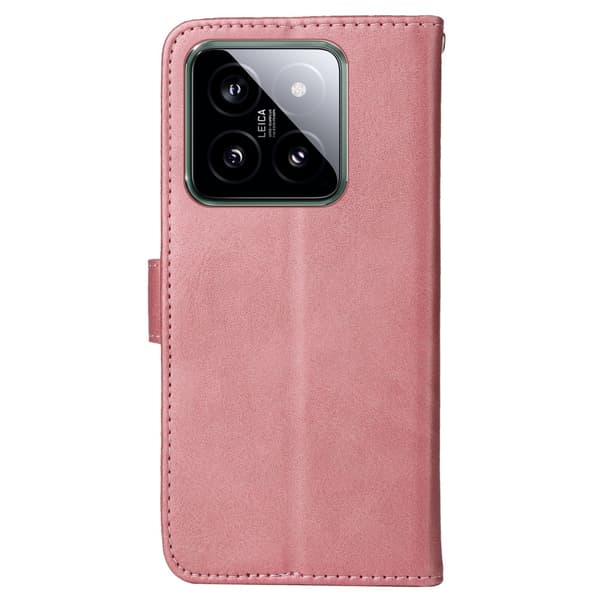 SKALO Xiaomi 14 5G PU-Läder Plånboksfodral