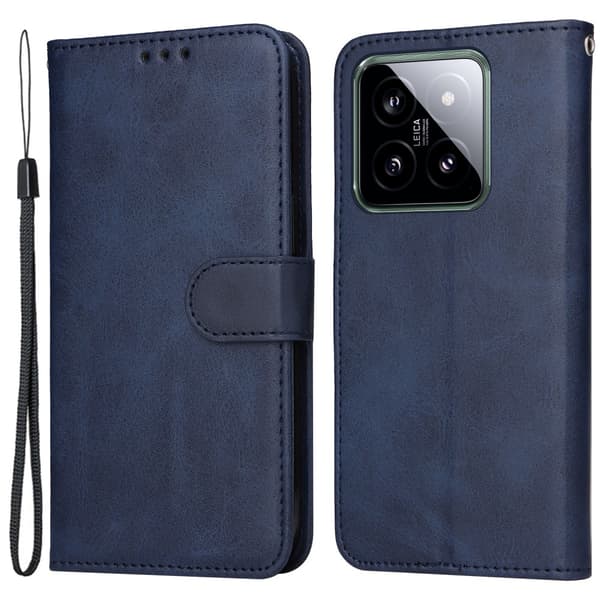 SKALO Xiaomi 14 5G PU-Läder Plånboksfodral