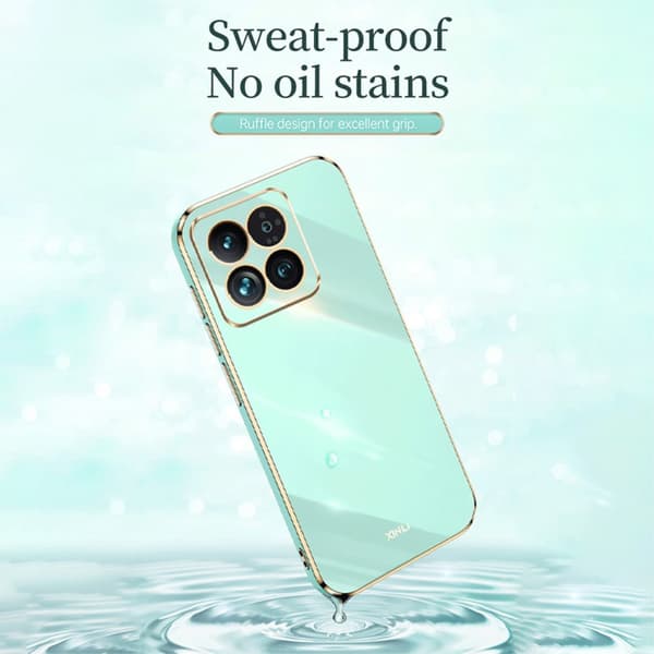 SKALO Xiaomi 14 5G XINLI TPU Cover - Turkis