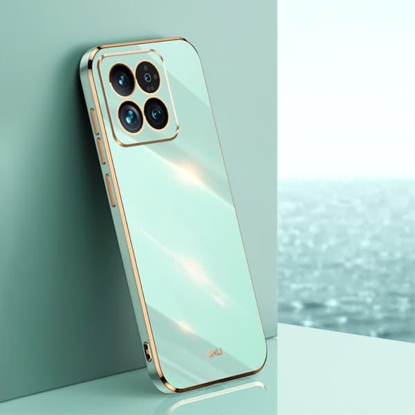 SKALO Xiaomi 14 5G XINLI TPU Cover - Turkis