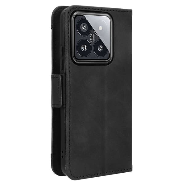 SKALO Xiaomi 14 5G 6-FACK Plånboksfodral - Svart