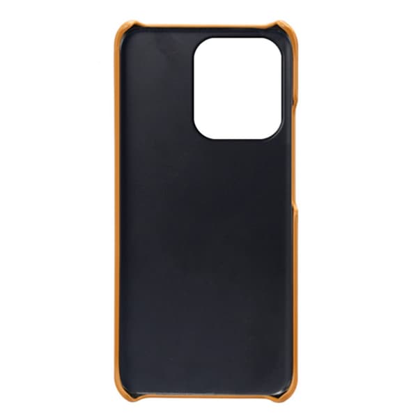 SKALO Xiaomi Redmi Note 13 4G PU-Läder Korthållare Skal - Brun