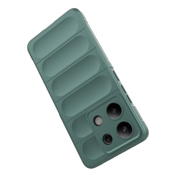 SKALO Xiaomi Redmi Note 13 4G Rugged Bumpers TPU-suojakuori - Vihreä