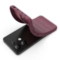 Pikkukuva 4 / 7: SKALO Xiaomi Redmi Note 13 4G Rugged Bumpers TPU-suojakuori - Viininpunainen
