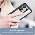 Pikkukuva 5 / 8: SKALO Xiaomi Redmi Note 13 4G Väri Puskurin Suojakuori - Musta