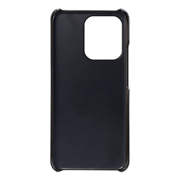 SKALO Xiaomi Redmi Note 13 4G PU-Läder Korthållare Skal - Svart