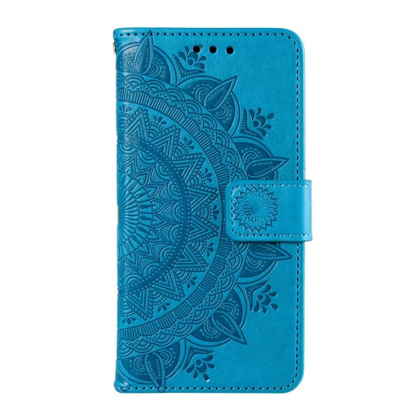 SKALO Xiaomi Redmi Note 13 4G Mandala Flip Cover - Blå