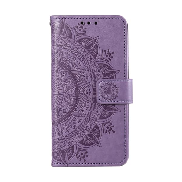 SKALO Xiaomi Redmi Note 13 4G Mandala Plånboksfodral - Lila