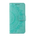 Miniatyrbillede 6 af 7: SKALO Xiaomi Redmi Note 13 4G Mandala Flip Cover - Turkis