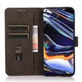 Miniatyrbild 3 av 7: SKALO Xiaomi Redmi Note 13 5G KHAZNEH Plånboksfodral i PU-Läder - Brun