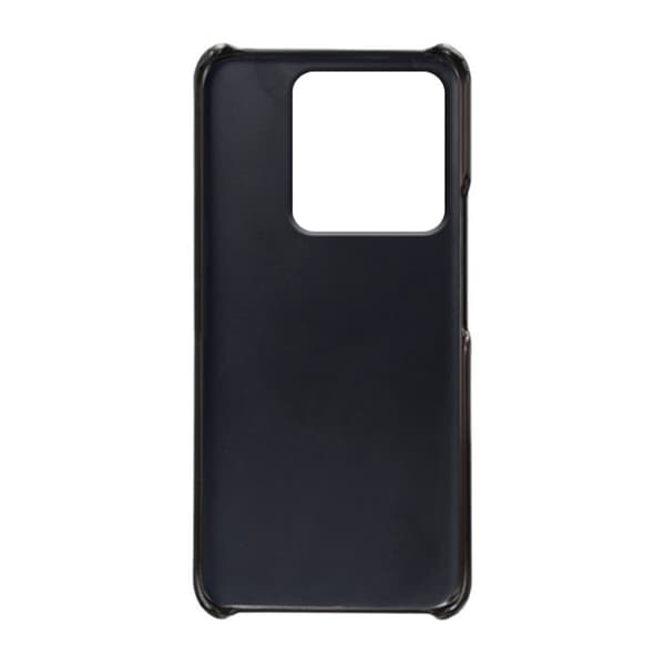 SKALO Xiaomi Redmi Note 13 5G PU-nahkainen Suojakuori Lompakolla - Musta
