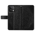 Miniatyrbild 6 av 9: SKALO Xiaomi Redmi Note 13 5G Mandala Plånboksfodral - Svart
