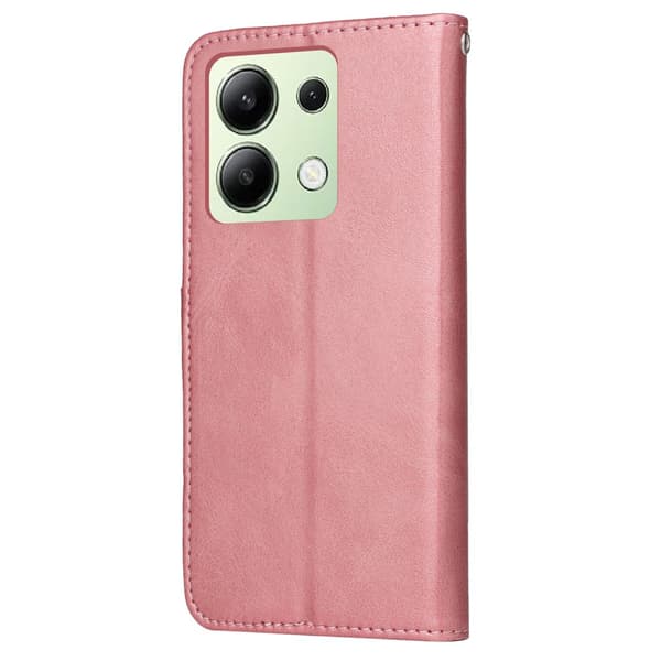 SKALO Xiaomi Redmi Note 13 4G PU-Läder Plånboksfodral