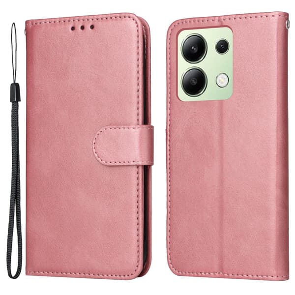 SKALO Xiaomi Redmi Note 13 4G PU-Läder Plånboksfodral