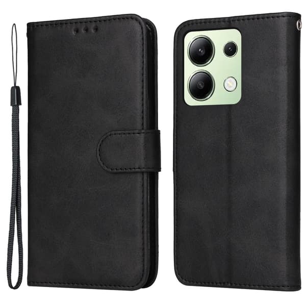 SKALO Xiaomi Redmi Note 13 4G PU-Läder Plånboksfodral