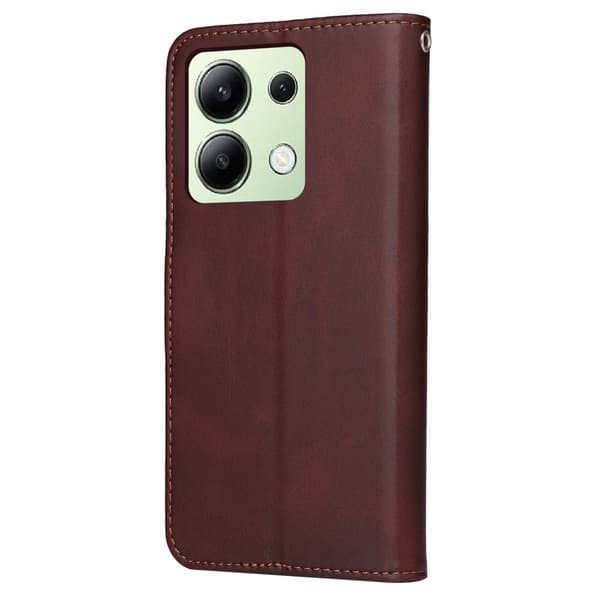 SKALO Xiaomi Redmi Note 13 4G PU-Läder Plånboksfodral