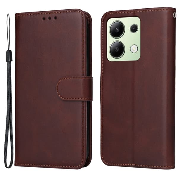 SKALO Xiaomi Redmi Note 13 4G PU-Läder Plånboksfodral