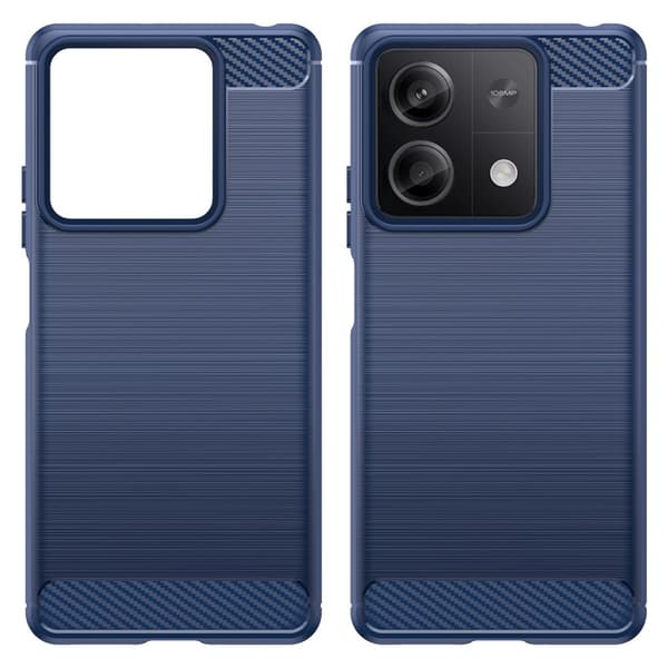 SKALO Xiaomi Redmi Note 13 5G Armor Carbon Stødsikker TPU-cover