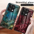 Pikkukuva 7 / 8: SKALO Xiaomi Redmi Note 13 5G Marmori karkaistu lasi TPU-suojakuori - #2
